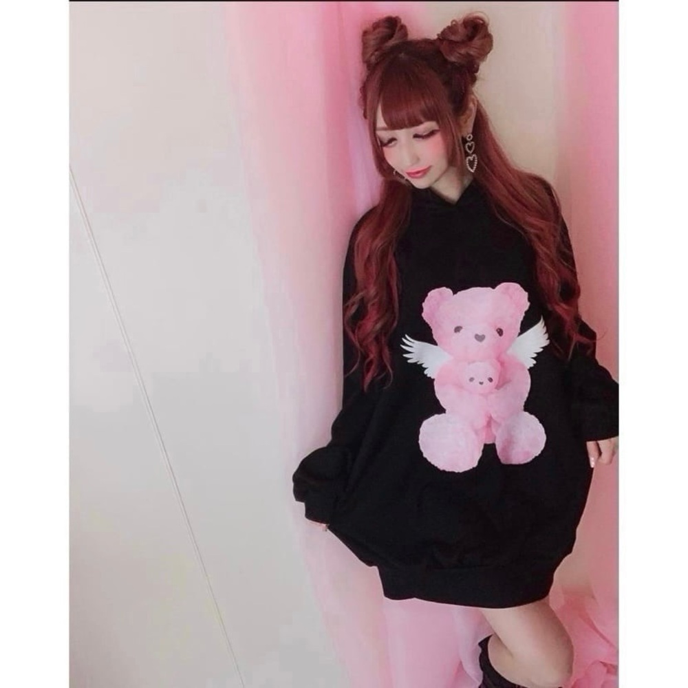 MA*RS Princess Melody Angel Teddy Bear hoodie dress